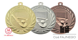 Medal odlewany CF5000L złoty/srebrny/brązowy + naklejka