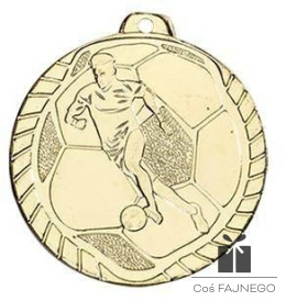 Medal piłkarski złoto motyw_001