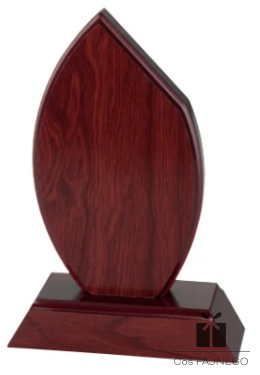 Trofeum drewniane CF161 + tabliczka z grawerem