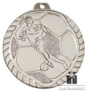 Medal piłkarski srebro motyw_001