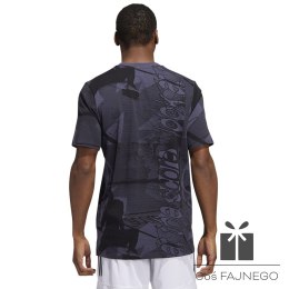 Koszulka adidas Iginite AOP Tee HK6725, Rozmiar: L