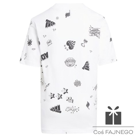 Koszulka adidas Bluv Q3 AOPT Jr IA1564, Rozmiar: 140 cm