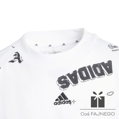 Koszulka adidas Bluv Q3 AOPT Jr IA1564, Rozmiar: 140 cm