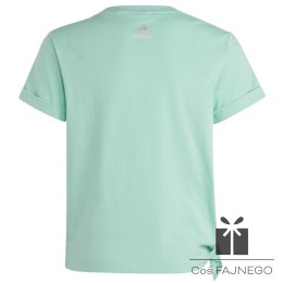 Koszulka adidas Dance Knotted Tee girls Jr HR5817, Rozmiar: 140 cm