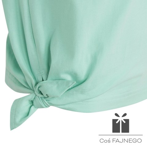 Koszulka adidas Dance Knotted Tee girls Jr HR5817, Rozmiar: 164 cm