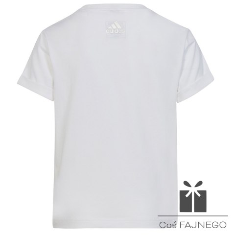 Koszulka adidas Dance Knotted Tee girls Jr HR5818, Rozmiar: 152 cm