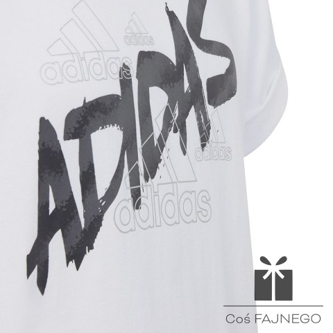 Koszulka adidas Dance Knotted Tee girls Jr HR5818, Rozmiar: 170 cm