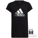 Koszulka adidas Dance Metallic Print Tee Jr girls HD4407, Rozmiar: 140 cm