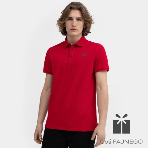 Koszulka polo 4F 4FSS23TPTSM039 62S, Rozmiar: M