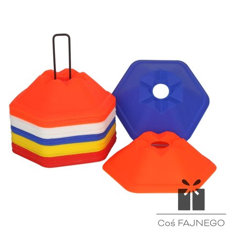 Pachołek 5 cm HEX (komplet 40szt.), 0