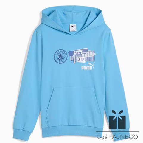 Bluza Puma Manchester City FtblNRGY Hoodie Jr 779122-39, Rozmiar: 164 cm