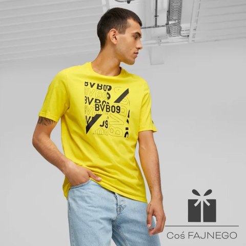 Koszulka Puma Borussia Dortmund FtbCore Graphic Tee 771857-01, Rozmiar: M