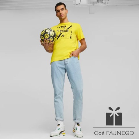 Koszulka Puma Borussia Dortmund FtbCore Graphic Tee 771857-01, Rozmiar: M