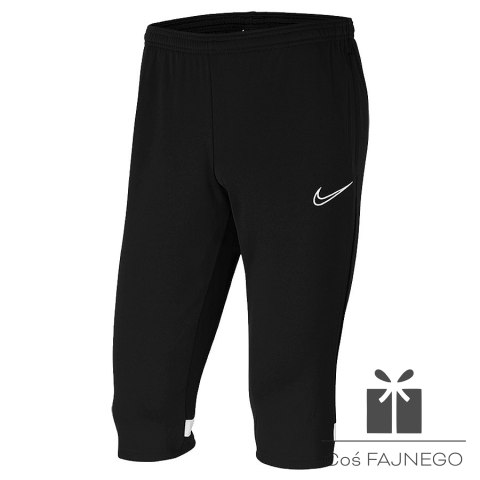 Spodnie Nike Dry Academy 21 3/4 Pant Junior CW6127 010, Rozmiar: S (128-137cm)