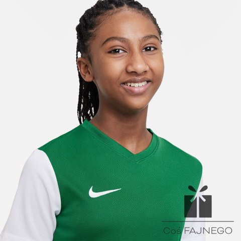 Koszulka Nike Tiempo Premier II Jr DH8389 302, Rozmiar: M (137-147cm)