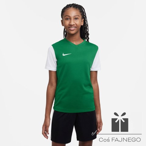 Koszulka Nike Tiempo Premier II Jr DH8389 302, Rozmiar: S (128-137cm)