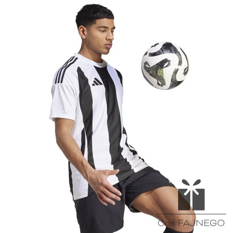 Koszulka adidas STRIPED 24 JSY IW2143, Rozmiar: S