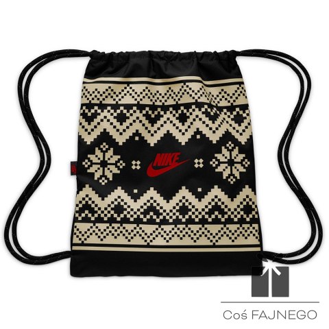 Worek Plecak Nike Drawstrng-Fair Isle FZ7287-010, 0