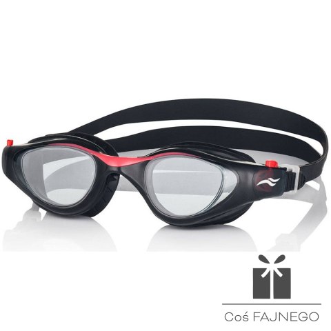 Okulary pływackie Aqua Speed Maori Jr czarne, Rozmiar: junior