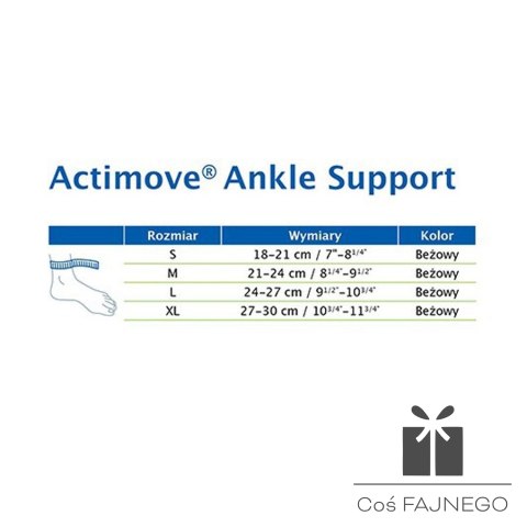 Opaska stawu skokowego, Rozmiar: XL