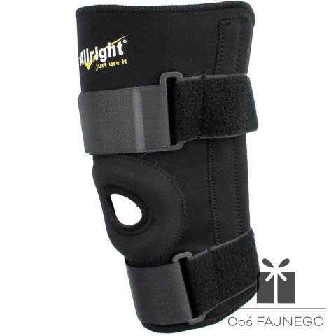 Ściągacz na kolano Allright rzep M, Rozmiar: M