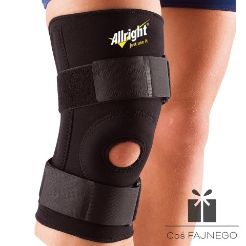 Ściągacz na kolano Allright rzep S, Rozmiar: S