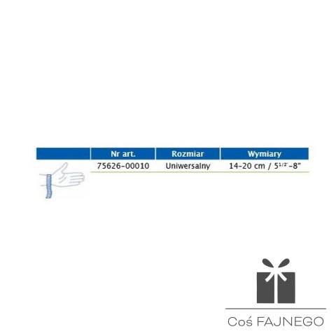 Stabilizator nadgarstka regulowany, Rozmiar: uniwersalny