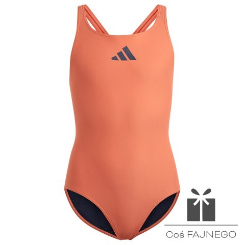 Kostium adidas 3 Bars Sol ST girls IB8779, Rozmiar: 116 cm