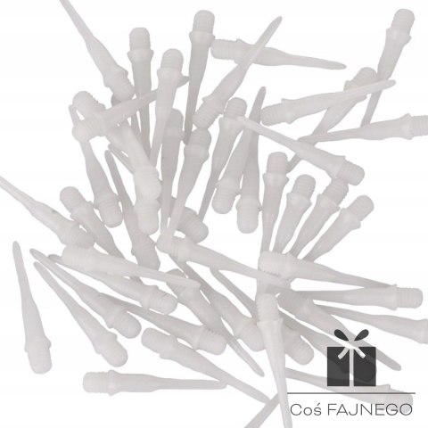 Groty plastikowe Enero 50 szt.białe, 0