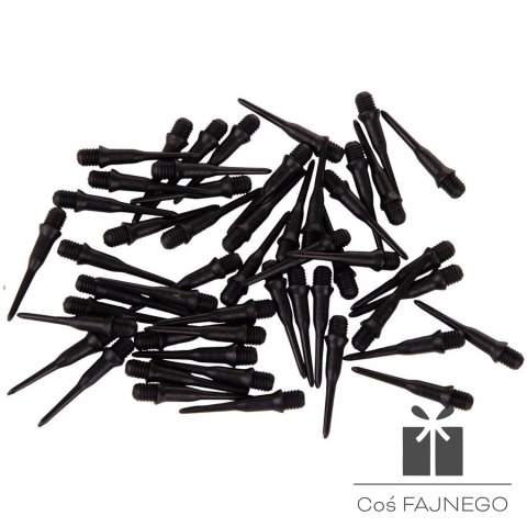 Groty plastikowe Enero 50 szt. czarne, 0