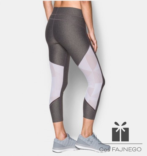 Spodnie UA HG Armr Supervent Crop 1300067 090, Rozmiar: S