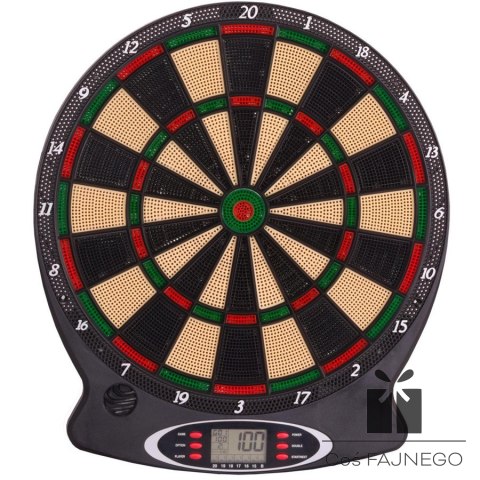 Tarcza Dart elektroniczna Enero 43 cm.classic, 0