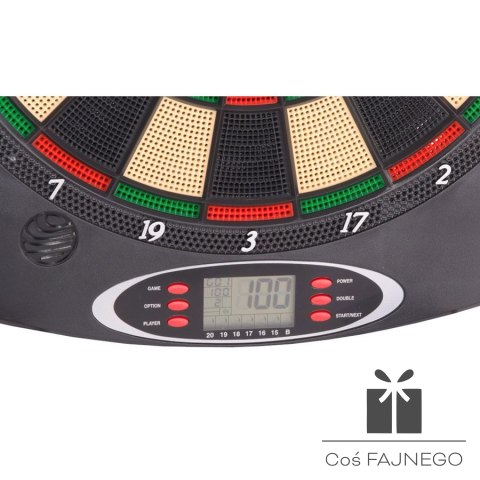 Tarcza Dart elektroniczna Enero 43 cm.classic, 0