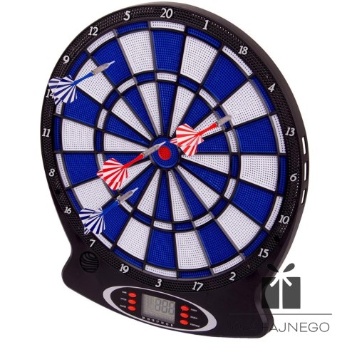 Tarcza Dart elektroniczna Enero 43 cm. niebieska, 0