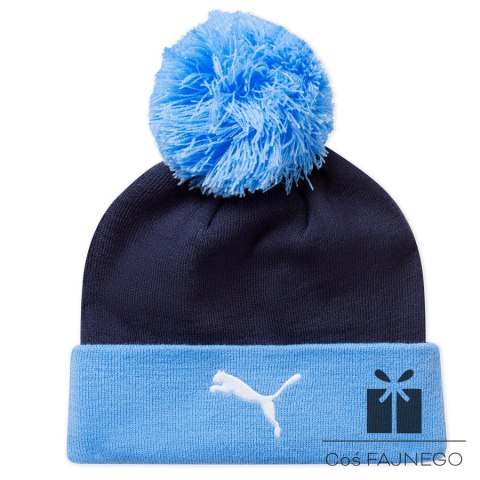 Czapka Puma Manchester City Pom Pom Beanie 025613-03, Rozmiar czapki: one size