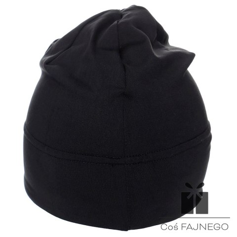 Czapka zimowa Lpp czarna treningowa, Rozmiar czapki: one size