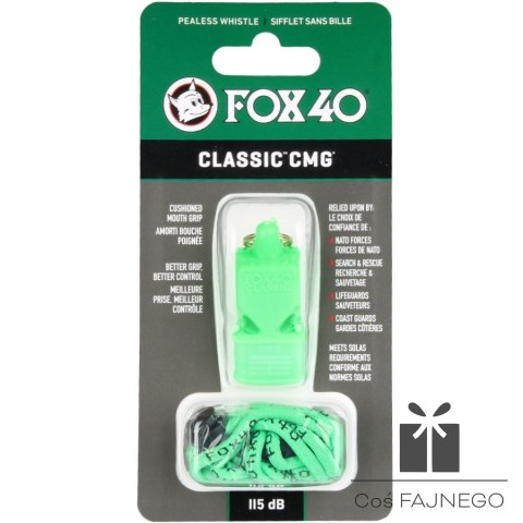 Gwizdek Fox 40 CMG Safety Classic, 0