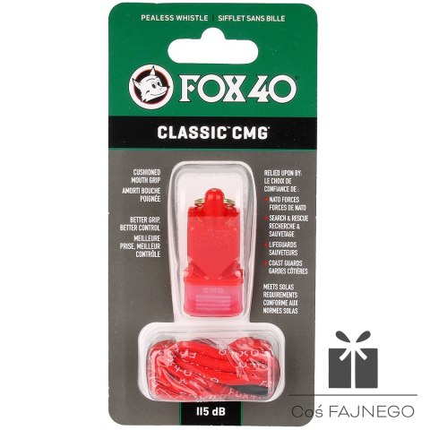 Gwizdek Fox 40 CMG Safety Classic, 0