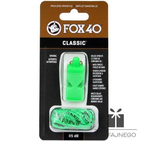 Gwizdek Fox 40 Classic Safety, 0