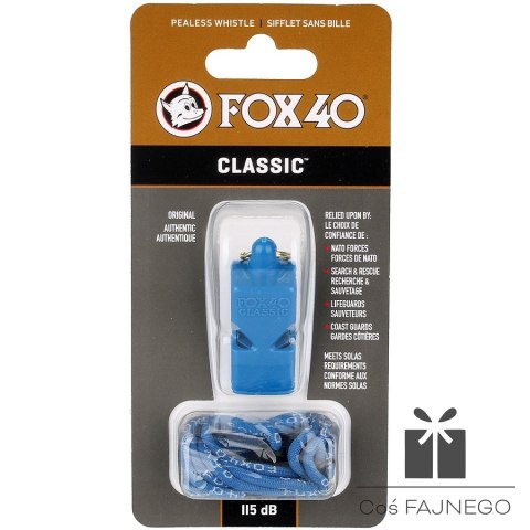 Gwizdek Fox 40 Classic Safety, 0