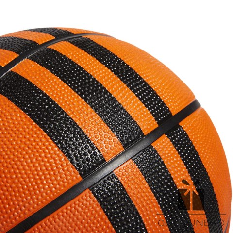 Piłka adidas 3 Stripes Rubber X3 HM4970, Rozmiar: 5