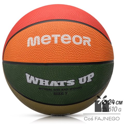 Piłka koszykowa Meteor What's Up 16800, Rozmiar: 7