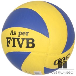 Piłka siatkowa NV 300 niebiesko-żółta, Rozmiar: 5