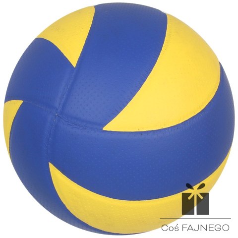 Piłka siatkowa NV 300 niebiesko-żółta, Rozmiar: 5