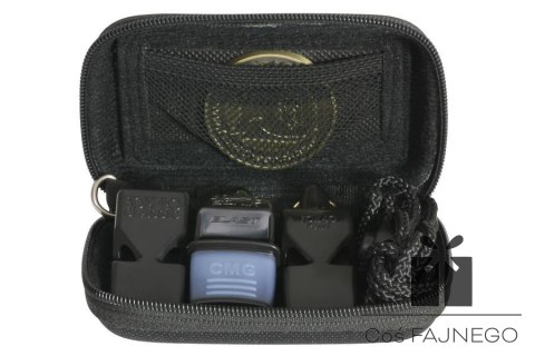 Zestaw Fox 40 sędziowski 3 gwizdki+etui, Rozmiar: 110