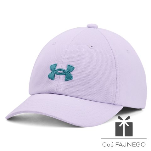 Czapka z daszkiem Under Armour Girl's Blitzing Adj 1376714 515, Rozmiar czapki: one size