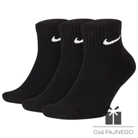 Skarpety Nike Everyday Cushion Ankle SX7667 010, Rozmiar: 42-46