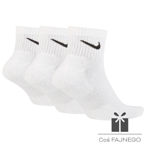 Skarpety Nike Everyday Cushion Ankle SX7667-100, Rozmiar: 38-42