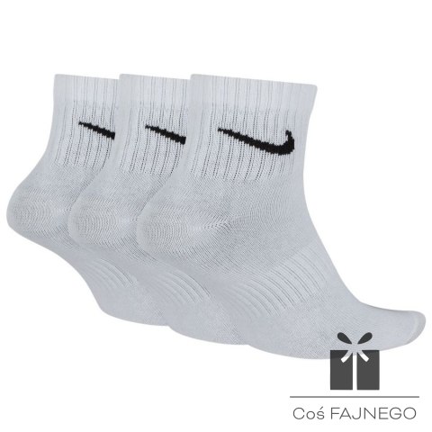 Skarpety Nike Everyday Lightweight Ankle SX7677 100, Rozmiar: 38-42