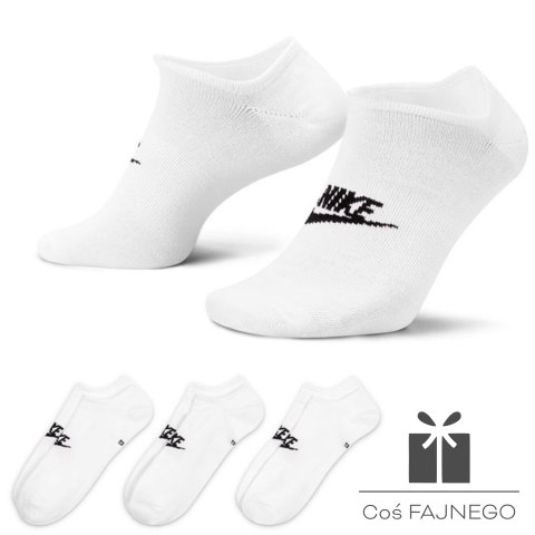 Skarpety Nike Sportswear Everyday Essential 3Pack DX5075 100, Rozmiar: 38-42